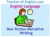 Non fiction Narrative Writing Teaching Resources (slide 1/150)